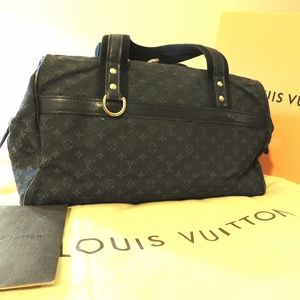Louis Vuitton Josephine Monogram  GM Mini Lin Navy